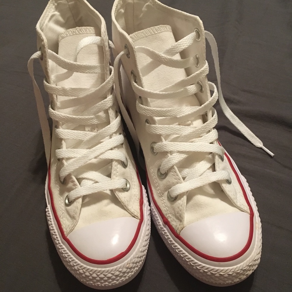 White high top converse